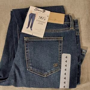Seven7 90's Straight Jeans in Deep Blue